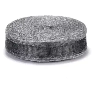 0.2mm 0.22mm Kitchen Cleaning Scourer Wire Galvanized Wire Mesh Roll for Metal Sponge Galvanized Steel Wool Wire For Scourer