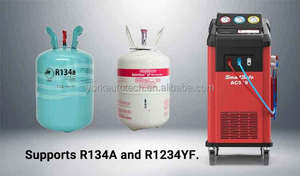 เครื่องกู้คืนน้ำยาแอร์อัตโนมัติ รุ่น 1234yf R1234YF & 134A Smartsafe AC519 อุปกรณ์บริการเครื่องปรับอากาศรถยนต์ 134 - Product Image 3