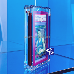Étui magnétique en acrylique épais SYP pour cartes PSA avec protection UV pour cartes de sport Pokémon <span class=keywords><strong>NBA</strong></span> - Product Image 2