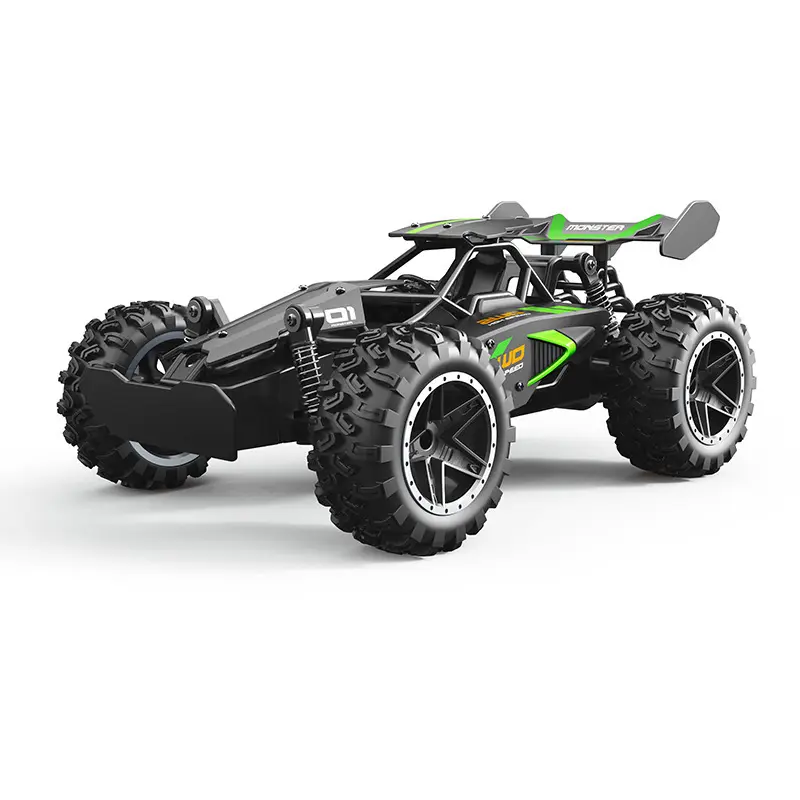 4WD Off-Road RC Vehicle High Speed Car for Pioneer 1/18 2.4GHz Truggy High Speed Racing RC Car RTR