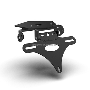 Accesorios de modificación de motocicleta para <span class=keywords><strong>BMW</strong></span> S1000RR con luz LED soporte de matrícula de cola corta soporte de matrícula - Product Image 6