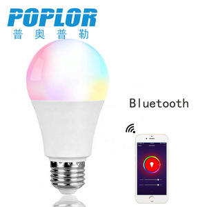 หลอดไฟอัจฉริยะ Poplor 9W E27 ควบคุมผ่านแอพ เปลี่ยนสีได้ RGB - Product Image 1