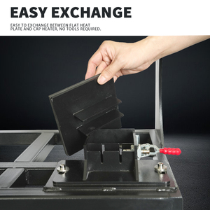 Tự động khí nén kép Máy ép nhiệt Cổ nhãn nhỏ thăng hoa in ấn Máy ép nhiệt - Product Image 2