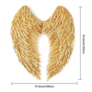 Accessori per Costume <span class=keywords><strong>Ali</strong></span> d'<span class=keywords><strong>Angelo</strong></span> - <span class=keywords><strong>Ali</strong></span> Realistiche per Adulti, Leggere e Regolabili, <span class=keywords><strong>Ali</strong></span> da Fata per Halloween - Product Image 4