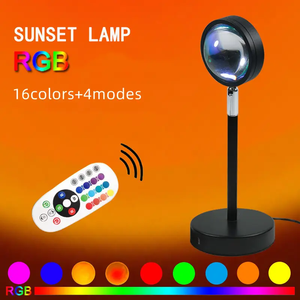 Lámpara de Proyección LED RGB Plegable, Mini Proyector LED Enchufable, Decoración de Pared para Dormitorio, Iluminación con Control por Aplicación, Popular - Product Image 2