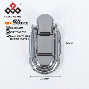 Nhà Máy Giá mạ điện Chrome công cụ trường hợp kim loại khóa Khóa cho da vali hộp - Product Image 2