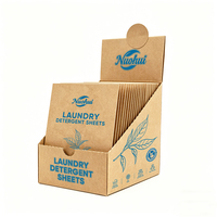 Nuohui Bandes de lessive solides écologiques, non biodégradables, anti-moisissures, faible empreinte carbone, véganes, sans plastique, pour la maison