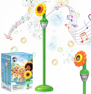 Máquina de Burbujas Ajustable para Exteriores, Recargable, con Forma de Farola, Torre de Burbujas para Jardín, Patio, Bodas y Fiestas - Product Image 1