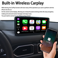 Radio mobil navigasi GPS 1920*720 layar 13 pemutar Video Multimedia untuk Mazda CX5 cx-5 2017 2018 2019 CarPlay Radio Autoradio
