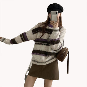 Suéter Cárdigan de Punto con Cuello Redondo y Pedrería, Diseño Elegante y de Alta Gama para Mujer - Product Image 6