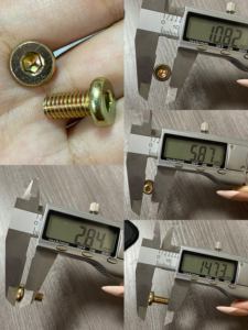 Hochwertige M6*10 Stahlbolzen mit Farbzinkbeschichtung, Innensechskant, Flachkopf, Rundkopf, Sechskantschraube, Rostbeständiger Industrieller Befestigungsmittel - Product Image 4
