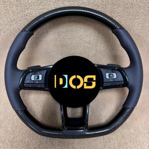 Volante de Cuero DOS en Oferta para <span class=keywords><strong>Volkswagen</strong></span> R-line Passat Golf Jetta Tiguan Polo Bora <span class=keywords><strong>Arteon</strong></span> 2000-2025 - Product Image 4