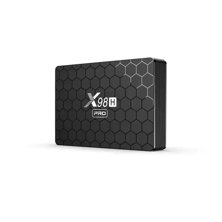 Nuevo de fábrica 2,4G 5G WIFI X98H Pro Allwinner H618 4GB 64GB Android 12 4K HD Decodificador de video Smart TV box set top X98H Pro