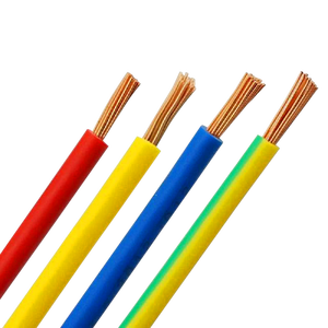 สายไฟฟ้า<span class=keywords><strong>ทองแดง</strong></span>หุ้มฉนวนพีวีซี <span class=keywords><strong>THW</strong></span>-2 600V ขนาด 10awg 12awg 14awg ของผู้ผลิต <span class=keywords><strong>THW</strong></span> Cable - Product Image 1