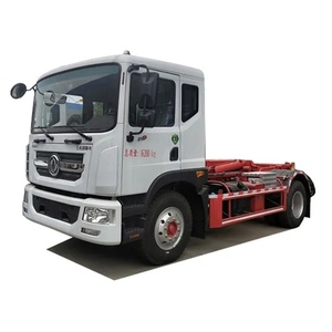 Camión de Basura Dongfeng 4x2 de 12 Toneladas con Sistema de Elevación Palfinger, Camión de Basura con Brazo de Gancho, Camión de Basura Roll-Off - Product Image 3