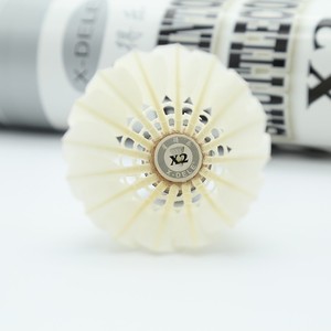 Xing De <span class=keywords><strong>Le</strong></span> X2 <span class=keywords><strong>Badminton</strong></span>, articles de sport durables, plumes de canard, vol stable, balles de compétition de tous types, lot de 12 - Product Image 2