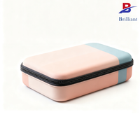 Étui de voyage rigide en EVA personnalisable, étanche, portable, pour chargeurs, batteries externes et accessoires technologiques