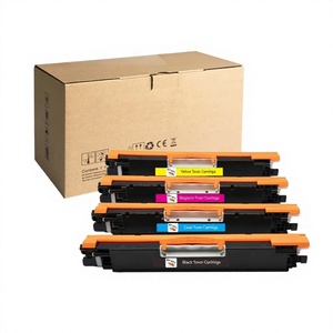 Cartucho de Tóner GUIQI Factory Outlet 130 para HP 130A CF350 CF350A CF351A <span class=keywords><strong>CF352A</strong></span> CF353A, 1 Juego para Impresora HP MFP M176n/M177fw - Product Image 1
