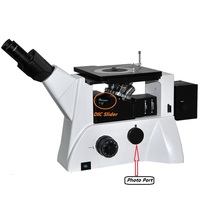 50X-500X DIC Inverted Metallurgical Microscope