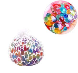 Wholesale 6cm Colorful <b>Squeeze</b> Grape Shape Mesh Squishy Fidget <b>Ball</b> Stress Relief Toys - Product Image 3