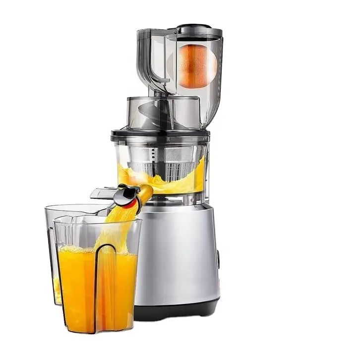 PANCERKA penjualan terlaris mesin juicer ekstraktor jeruk juicer lambat dingin tekan juicer ukuran kompak kebisingan rendah mulut besar