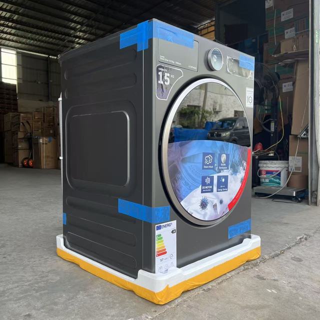 L 15kg Large-capacity Fully Automatic Front-loading Washing Machine with Integrated Wash and Drying Function English Version