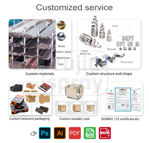 Bico espiral de aço inoxidável, bico de limpeza de <span class=keywords><strong>spray</strong></span> de água, bico de <span class=keywords><strong>spray</strong></span> espiral de desulfuração - Product Image 3