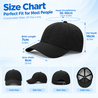 Casquette de baseball personnalisée avec doublure en fibre d'argent anti-ondes électromagnétiques pour hommes et femmes, protection 5G WiFi au bureau