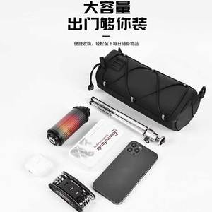 Sản xuất bán buôn không thấm nước đường núi phía trước túi xe đạp tay lái với dây đeo vai - Product Image 3