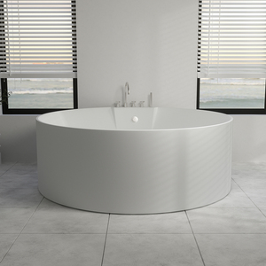 Baignoire de luxe tourbillon, lit-balançoire d'angle, baignoire de massage hydrophobe, d'intérieur, fauteuil à jet d'air, piscine, jupes de bain, - Product Image 4