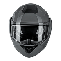 Casque de moto modulaire ventilé à double visière certifié DOT, toutes saisons, en ABS, casque de moto rabattable pour le tourisme et les trajets quotidiens