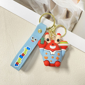 Llavero de dibujos animados transfronterizo de Bob Esponja, accesorio creativo de peluche de Sr. <span class=keywords><strong>Krabs</strong></span> para bolsos, para hombres y mujeres - Product Image 6