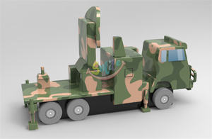 Caliente inflable multibarril cohete <span class=keywords><strong>coche</strong></span> camión modelo forma inflable objetivo falso para el ejercicio de maniobra - Product Image 5