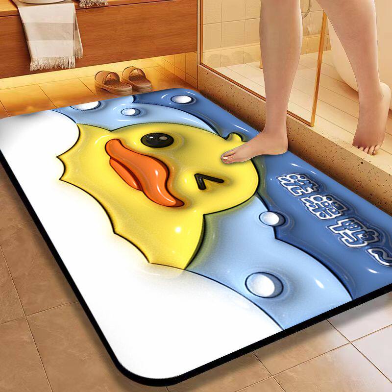 bathing duck