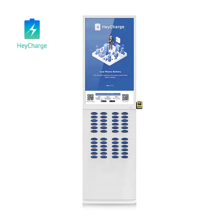 heycharge 48 Slots aufladeschließer intelligenter verkaufsautomat Handy aufladesautomat mit elektrisch sicherem gemeinsamen Schließfach