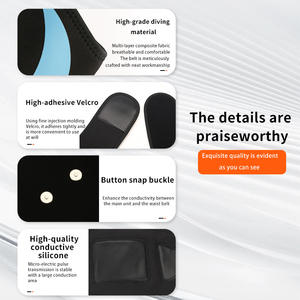 Ceinture de massage chauffante EMS pour la santé abdominale, avec micro-courant pulsé et compresse chaude, pour la physiothérapie et le fitness - Product Image 2