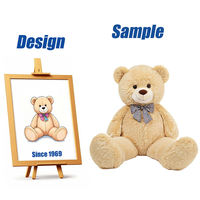 Peluche géante personnalisée Shengye Brand OMZ Supplier, ours en peluche géant, jouet en peluche amusant et apaisant, cadeau en peluche.