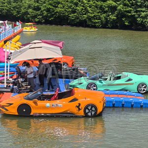 Lancha Personalizada Estilo Lamborghini de Tres Cascos 170 °   Embarcación Deportiva de Lujo para Deportes Acuáticos con Motor Yamaha para Alquiler y Aventuras - Product Image 6