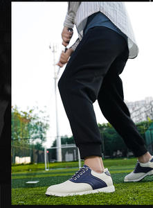 Zapatillas Deportivas Británicas Unisex de Talla Grande para Negocios, Invierno y Verano, Cómodas, Antideslizantes, para <span class=keywords><strong>Golf</strong></span>, con Tacos Fijos Ligeros, de Microfibra y Cuero - Product Image 6