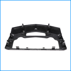 Marco de matrícula para Nissan X-Trail Qashqai 27500 4BB7C, acabado en cromo negro - Product Image 5