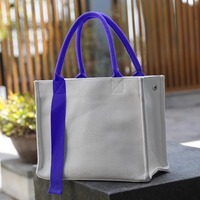 Sac fourre-tout en toile de qualité PP réutilisable et tendance avec logo personnalisé, motif de dessin animé, poignée longue pour femmes, usage quotidien