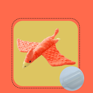 Bestseller <span class=keywords><strong>Pet</strong></span> malzemeleri turuncu ejderha kabarcık süper yumuşak köpek oyuncak yıkılmaz çiğneme diş taşlama interaktif köpek oyuncaklar - Product Image 5