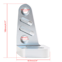 Support de direction assistée en aluminium usiné CNC sur mesure pour Honda B-series B16 Gsp Jjr