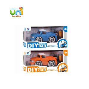 Bambini piccoli nuovi bambini assemblano auto a ruota libera calda giocattoli educativi fai da te piccoli - Product Image 6