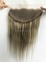 Cierre de Cabello Humano con Nudos de Encaje Suizo HD, Realista, Indetectable, Invisible, Línea de Cabello Natural, para Cabello Fino
