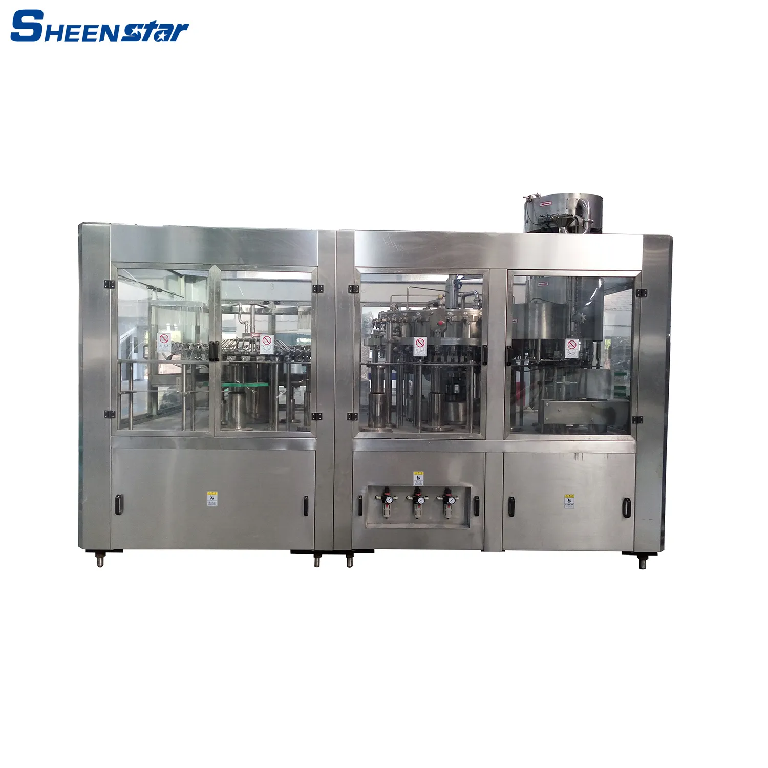 DCGF series carbonated drinks soft drink bottling plant/carbonated drinks making machine line