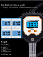Manomètres numériques universels Seapeng BW-001 3V portables et de haute précision avec garantie de 12 mois pour un entretien optimal des pneus