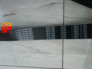 อะไหล่รถขุด QIANYU PC200-8 6754-61-3810 6732-81-3571สายพานเครื่องยนต์8pk1700สายพานพัดลม - Product Image 2