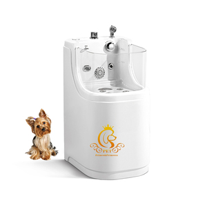 EUR PET Bain de relaxation chauffant pour chien avec jets d'eau, spa de bien-être luxueux et apaisant à hydro-massage - Product Image 5