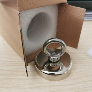 Directo de fábrica China <span class=keywords><strong>Potente</strong></span> imán de pez de neodimio de un solo lado magnético con imán de anillo de elevación - Product Image 4